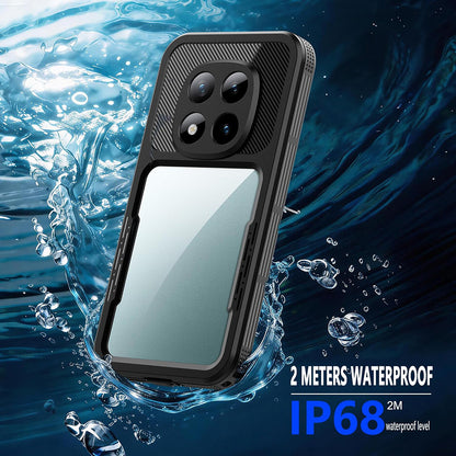 Vodotěsné pouzdro pro Xiaomi Redmi Note 15 Pro 5G, ShellBox, černé