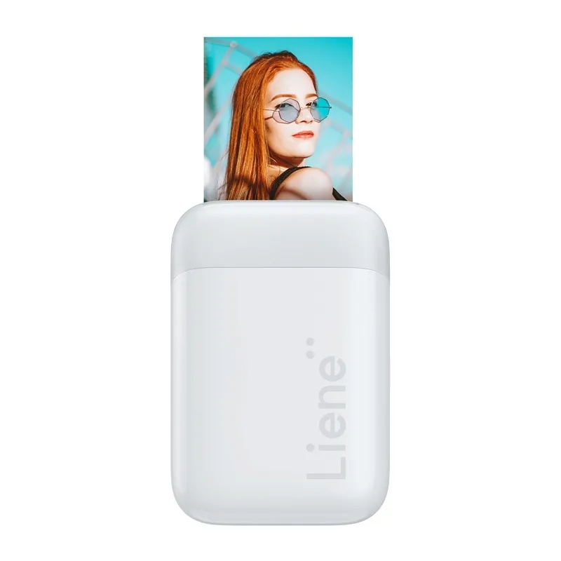Přenosná fototiskárna Liene Pearl 2x3, bílá