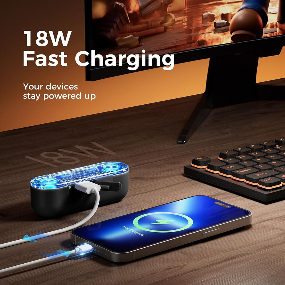 Ohřívač rukou Ocoopa UT2s GamerPro, černý