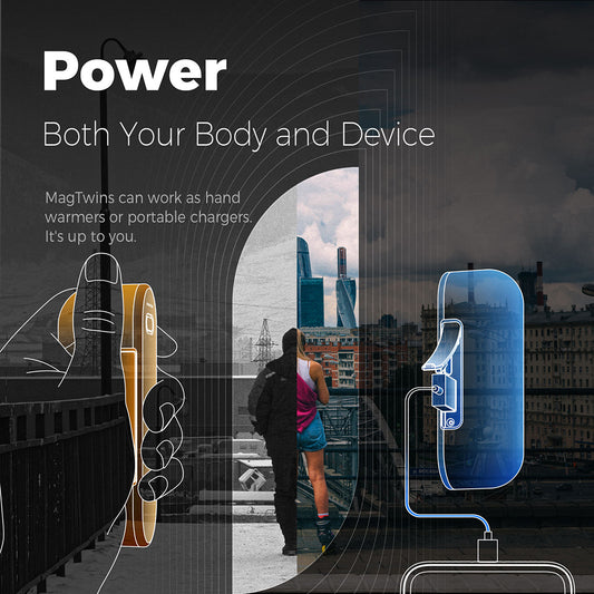 Ohrívač rukou Ocoopa UT2s, černý