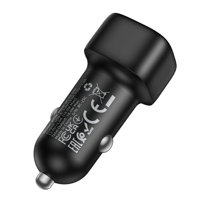 Autonabíječka Borofone BZ34 Cloud, 18W, 3A, 1 x USB-A, Černá