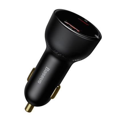 Auto nabíječka s kabelem USB-C Baseus Superme, 100W, 5A, 1 x USB-A - 1 x USB-C, Černá TZCCZX-01