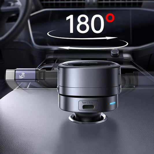 Auto nabíječka s USB-C kabelem Baseus PrimeTrip VR1, 60W, 3A, 1 x USB-A - 1 x USB-C, Černá C00069001121-00