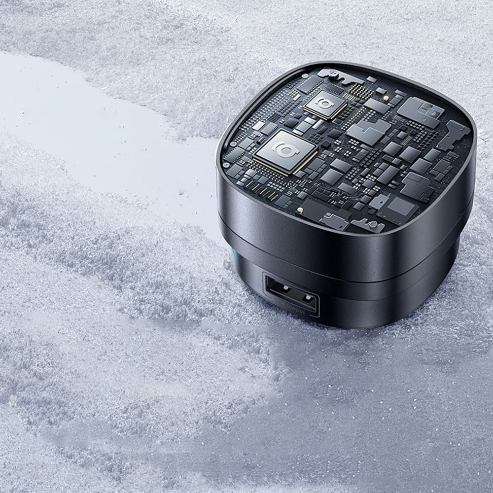 Auto nabíječka s USB-C kabelem Baseus PrimeTrip VR1, 60W, 3A, 1 x USB-A - 1 x USB-C, Černá C00069001121-00