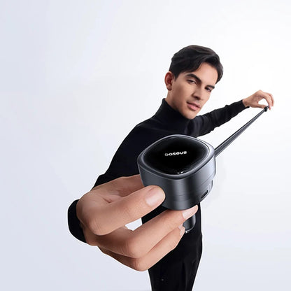 Auto nabíječka s USB-C kabelem Baseus PrimeTrip VR1, 60W, 3A, 1 x USB-A - 1 x USB-C, Černá C00069001121-00