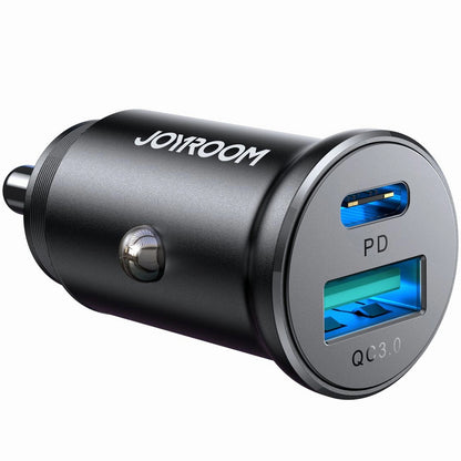 Autonabíječka Joyroom JR-CCN05, 30W, 3A, 1 x USB-A - 1 x USB-C, Černá
