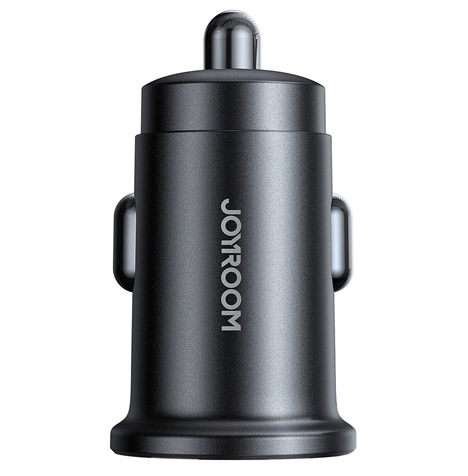 Auto nabíječka Joyroom JR-CCN16 Mini, 12W, 2.4A, 1 x USB-A - 1 x USB-C, Černá
