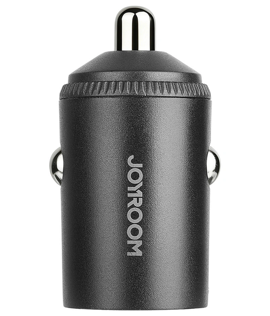 Auto nabíječka Joyroom JR-CCN18, 65W, 1 x USB-A - 1 x USB-C, černá