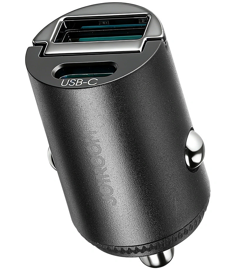 Auto nabíječka Joyroom JR-CCN18, 65W, 1 x USB-A - 1 x USB-C, černá