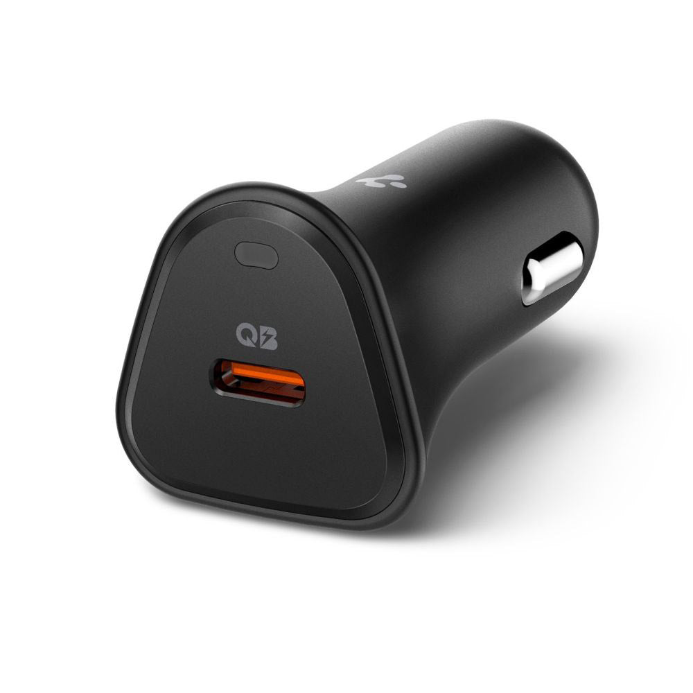 Auto nabíječka Spigen EV301 Essential, 30W, 3A, 1 x USB-C, Černá