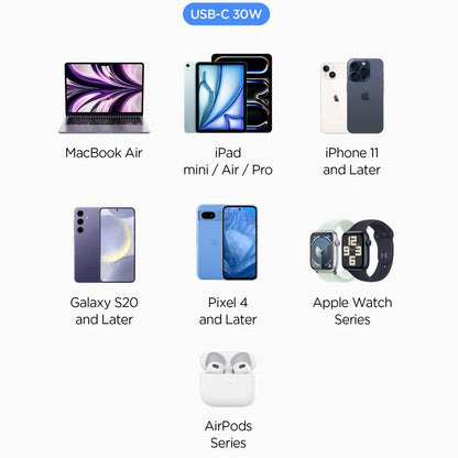 Auto nabíječka Spigen EV301 Essential, 30W, 3A, 1 x USB-C, Černá