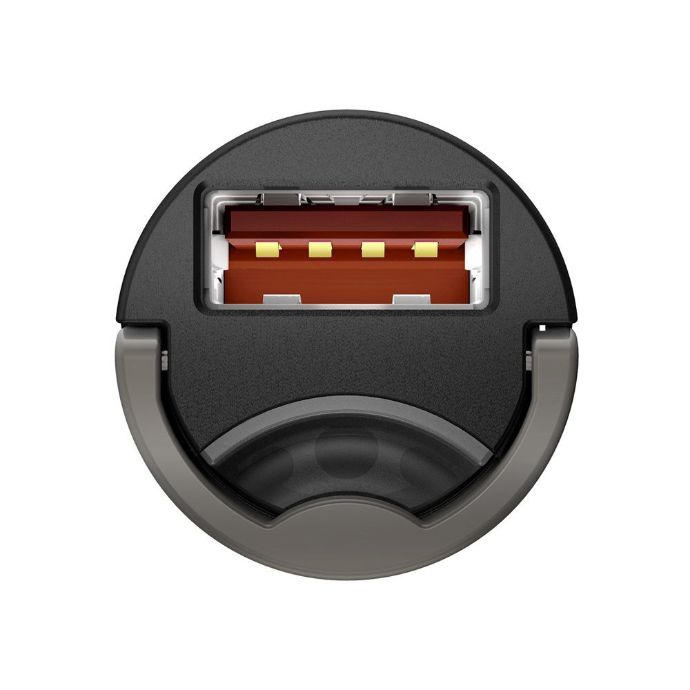 Auto nabíječka Baseus Star Mini, 30W, 3A, 1 x USB-A, Šedá VCHX-A0G