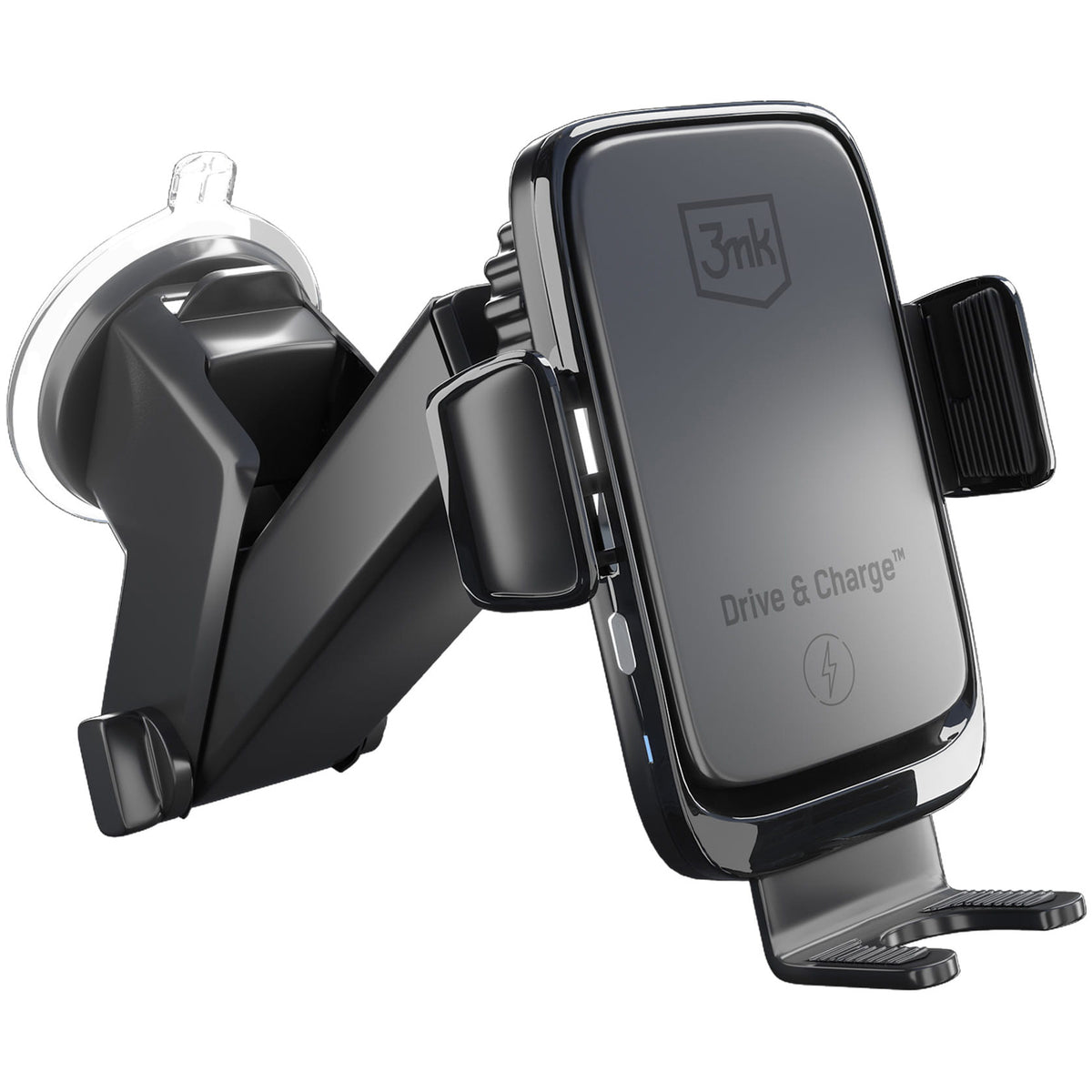 Bezdrátová autonabíječka 3MK Drive&Charge, 15W, 1.67A, černá