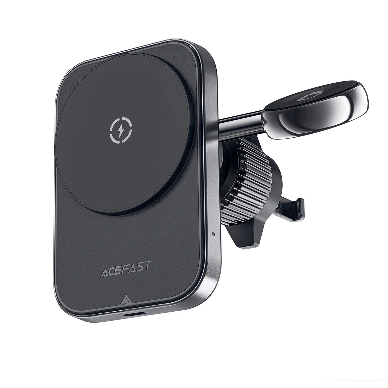 Bezdrátová auto nabíječka Acefast D18 2v1, 15W, 1.67A, černá
