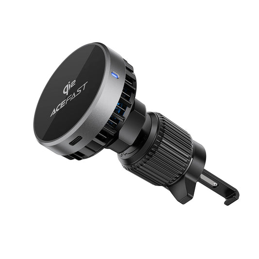 Acefast D40 Wireless Car Charger, 15W, 1.67A, Gray