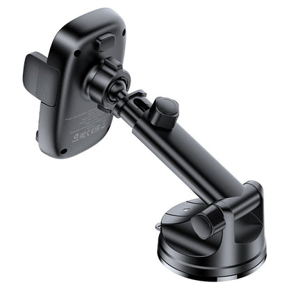 Bezdrátová auto nabíječka Acefast D49, 15W, 1.67A, černá