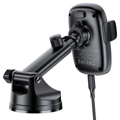 Bezdrátová auto nabíječka Acefast D49, 15W, 1.67A, černá