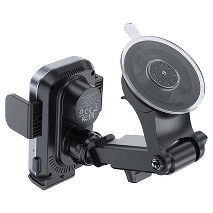 Bezdrátová auto nabíječka Acefast D53, 15W, 1.67A, Černá