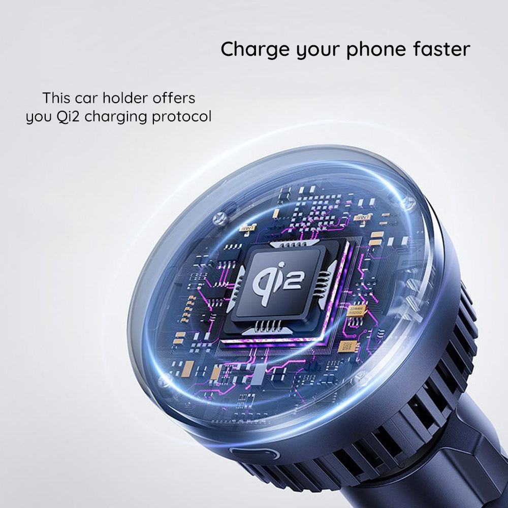 Bezdrátová autonabíječka Baseus MagPro, 15W, 1.67A, Černá C40164100121-01