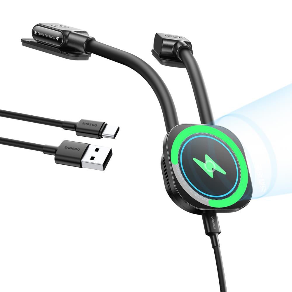 Bezdrátová auto nabíječka Baseus PrimeTrip C03s Pro, 15W, 1.67A, Černá C0013803
