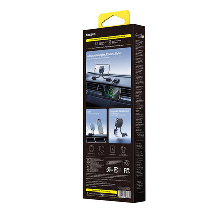 Bezdrátová auto nabíječka Baseus PrimeTrip C03s Pro, 15W, 1.67A, Černá C0013803