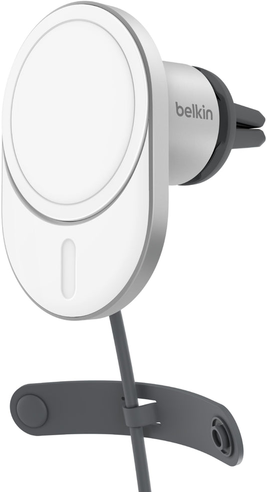 Bezdrátová autoadaptér Belkin BoostCharge Pro, 15W, 1,67A, bílá WIC008btGR-V2