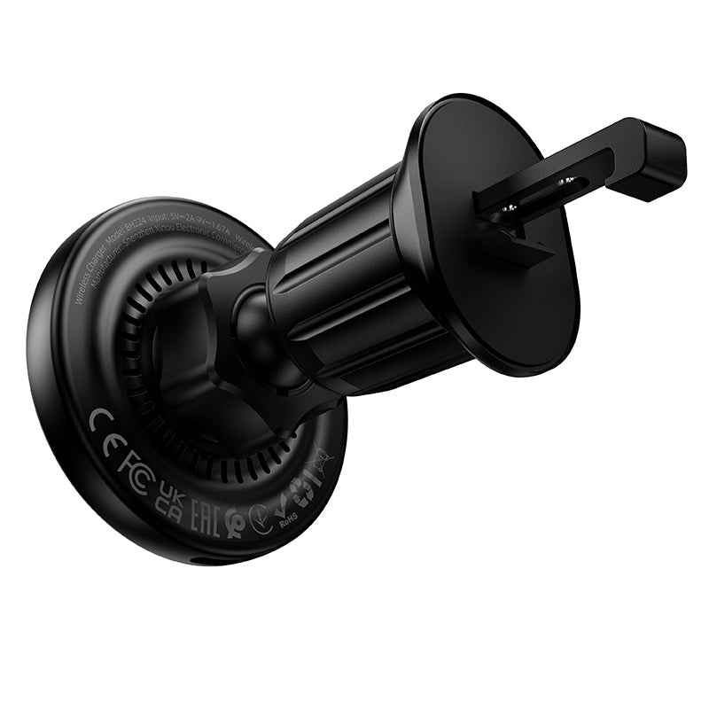 Bezdrátová auto nabíječka Borofone BH224 Flash, 15W, 1.67A, Černá