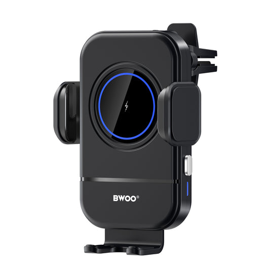 Bezdrátová autoadaptér BWOO ZJ137, 15W, 1,67A, černá