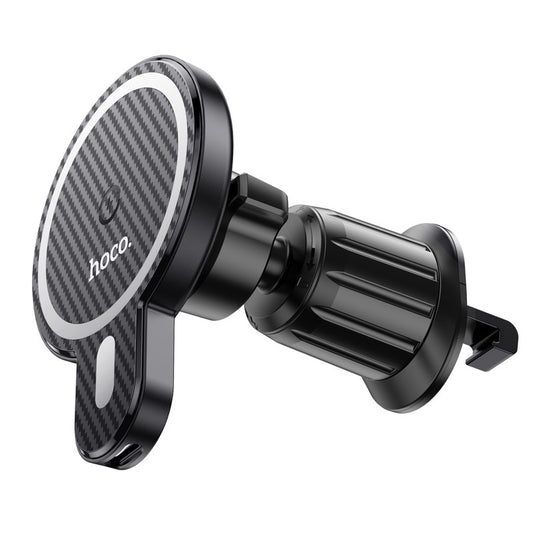 Bezdrátová autonabíječka HOCO CA85, 15W, 1.67A, Černá