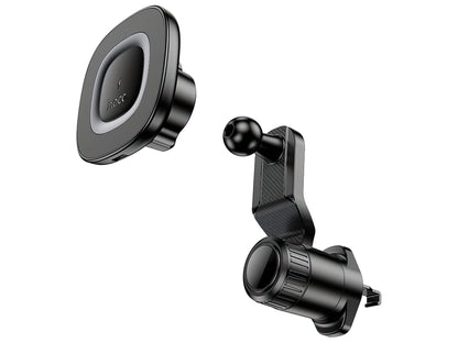 Bezdrátová auto nabíječka HOCO HW30, 15W, 1.67A, Černá