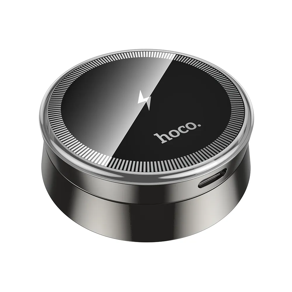 Bezdrátová autonabíječka HOCO HW33, 15W, 1.67A, šedá