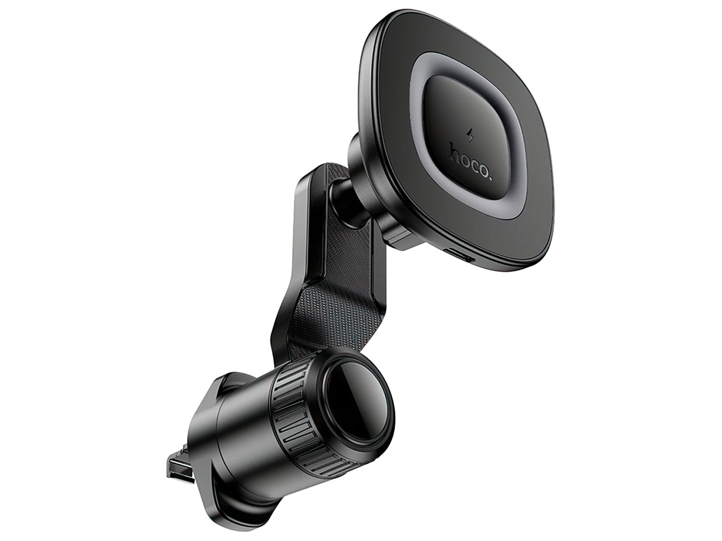 Bezdrátová auto nabíječka HOCO HW30, 15W, 1.67A, Černá