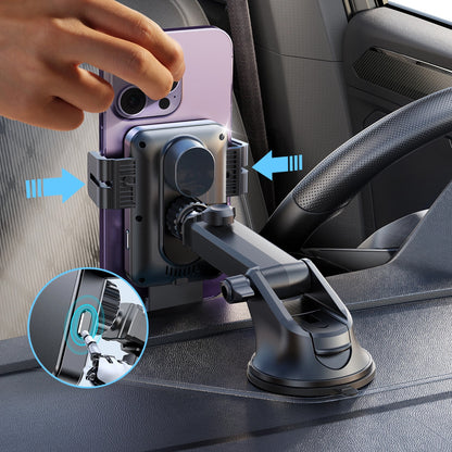 Bezdrátová autonabíječka Joyroom JR-ZS219, 15W, 1.67A, Černá