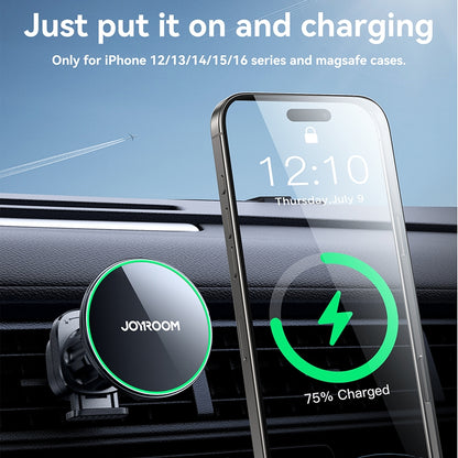 Bezdrátová autonabíječka Joyroom JR-ZS412, 15W, 1.67A, Černá