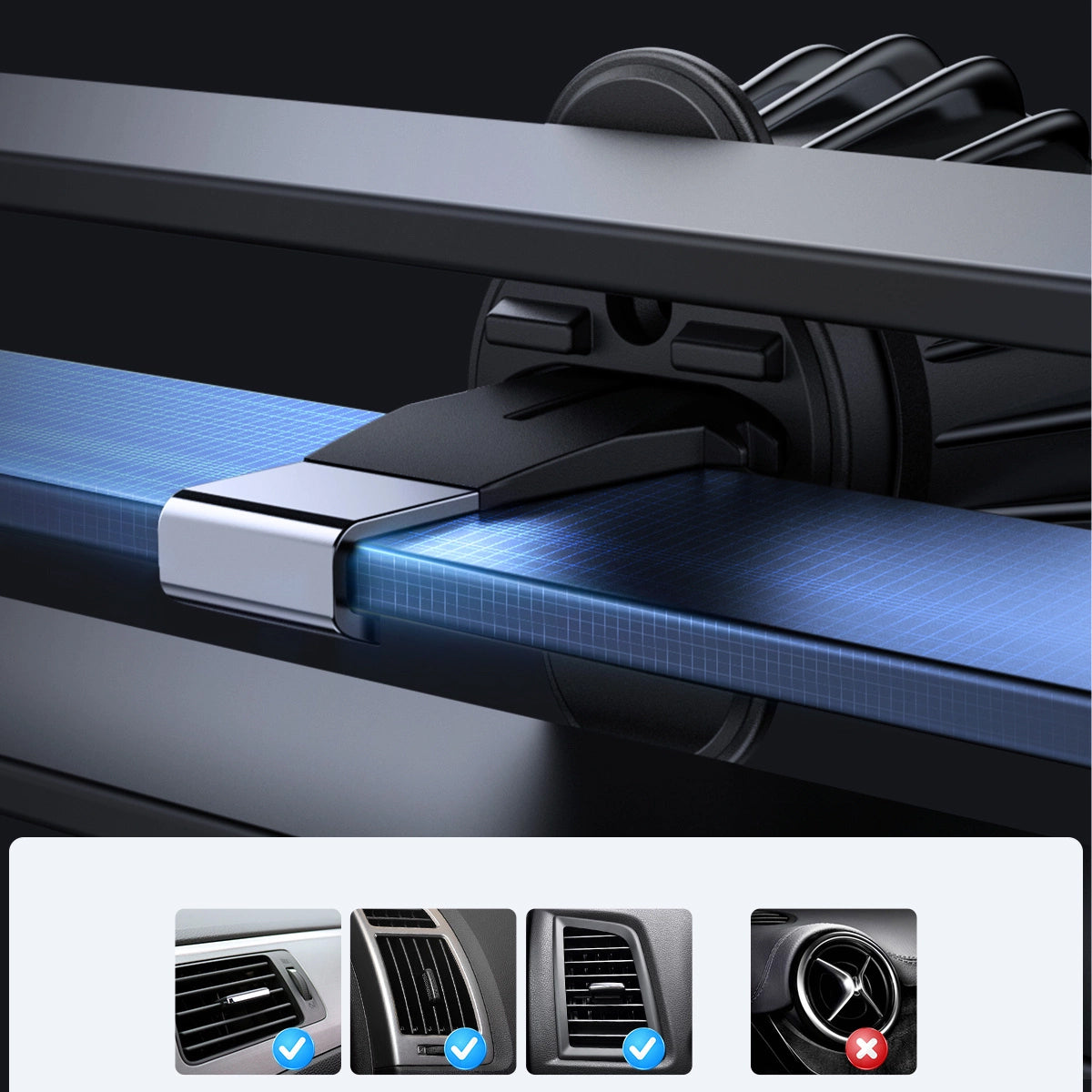 Bezdrátová autonabíječka Joyroom JR-ZS240 Pro, 15W, 1.67A, Černá