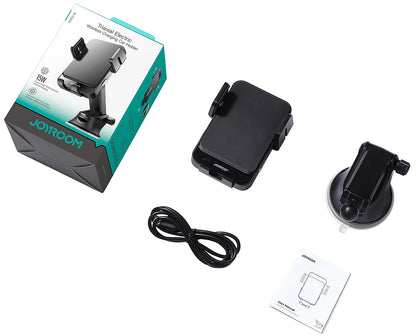 Bezdrátová autonabíječka Joyroom JR-ZS219, 15W, 1.67A, Černá