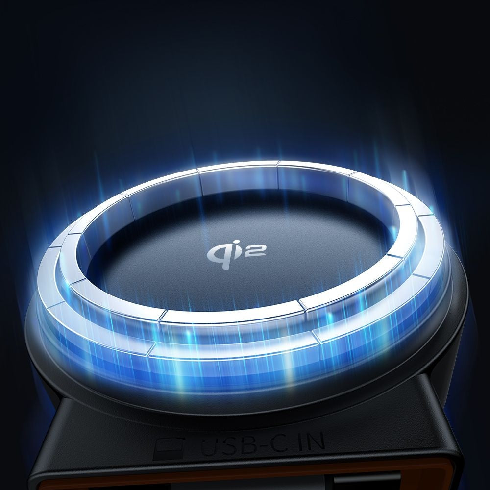 Bezdrátová autonabíječka McDodo CH-0090, 15W, 1.67A, černá