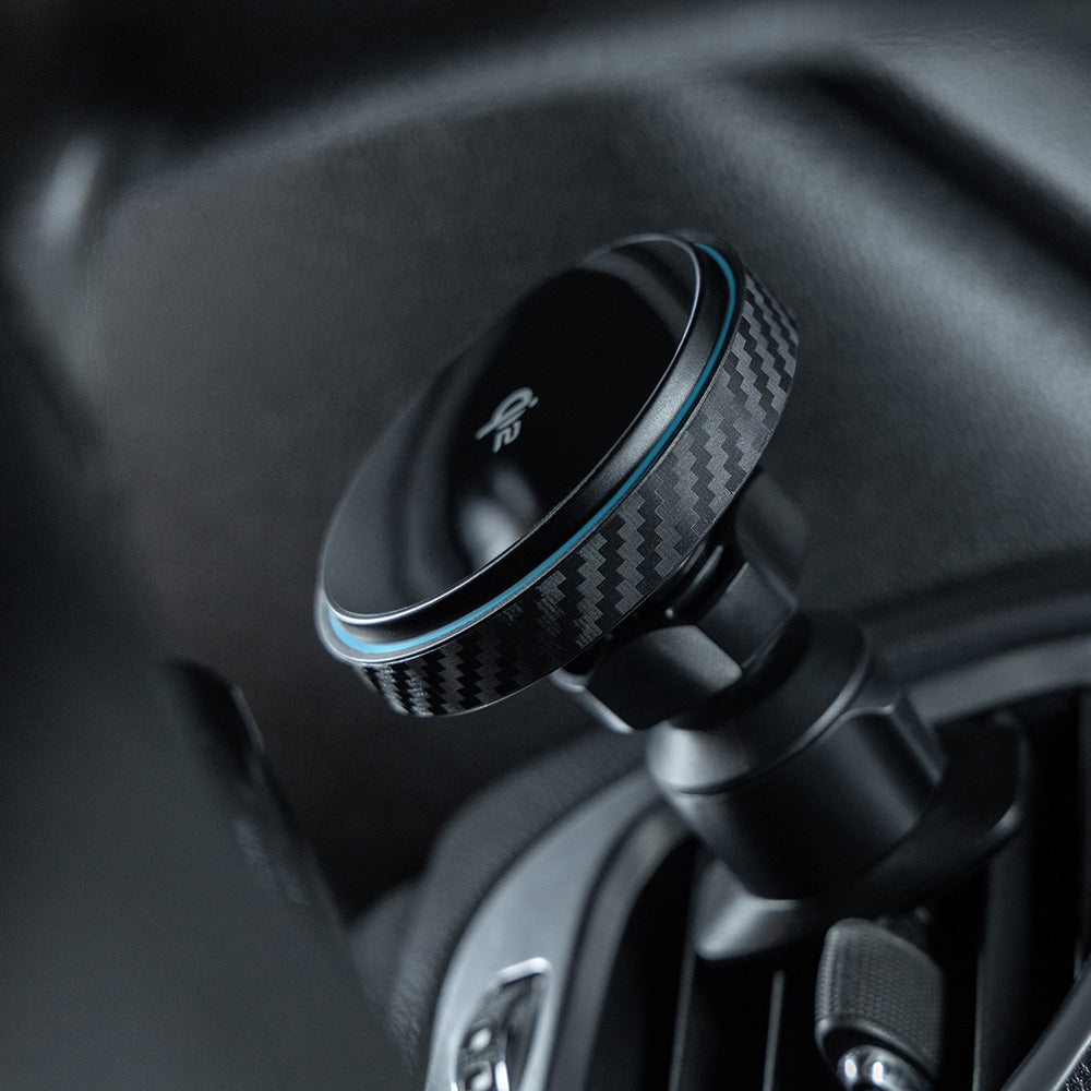 Bezdrátová auto nabíječka Proove Graphite Circle, 15W, 1.67A, Černá WHGC15010001