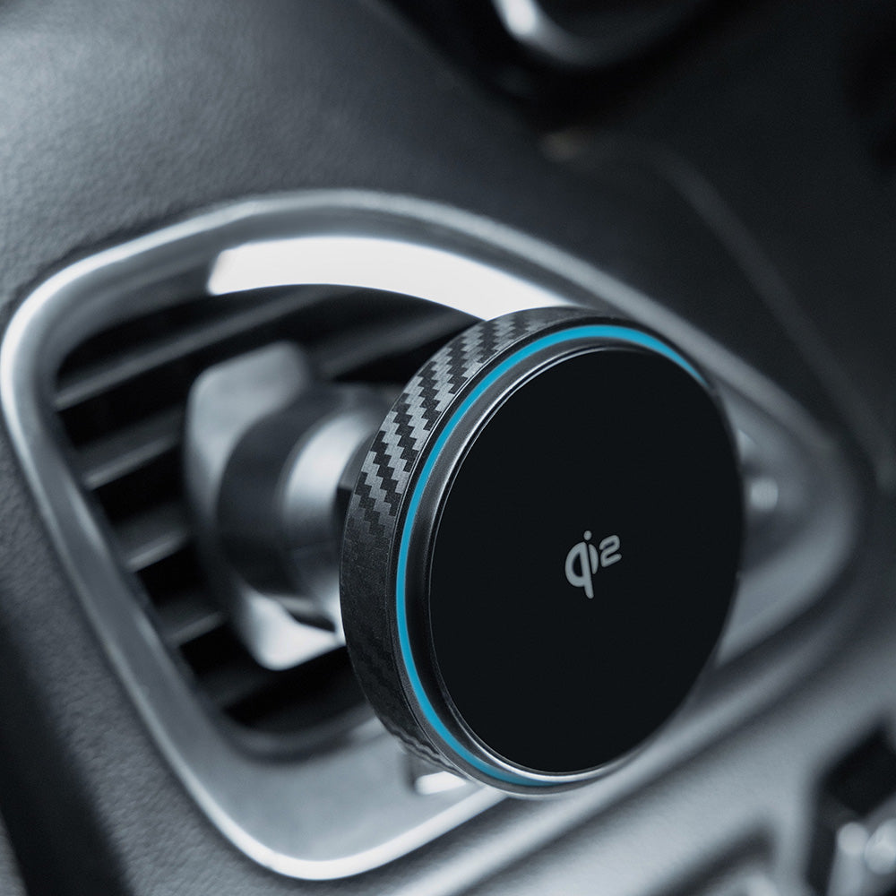 Bezdrátová auto nabíječka Proove Graphite Circle, 15W, 1.67A, Černá WHGC15010001