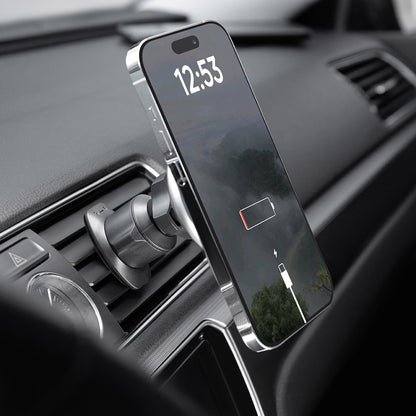 Bezdrátová autonabíječka Proove Magic Circle, 15W, 1.67A, Stříbrná WHMC15020006