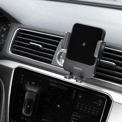 Bezdrátová auto nabíječka Proove Sonic, 15W, 1.67A, Šedá WHSN15002001