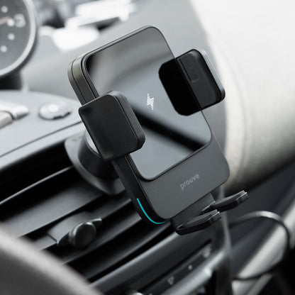 Bezdrátová auto nabíječka Proove Sonic, 15W, 1.67A, Šedá WHSN15002001