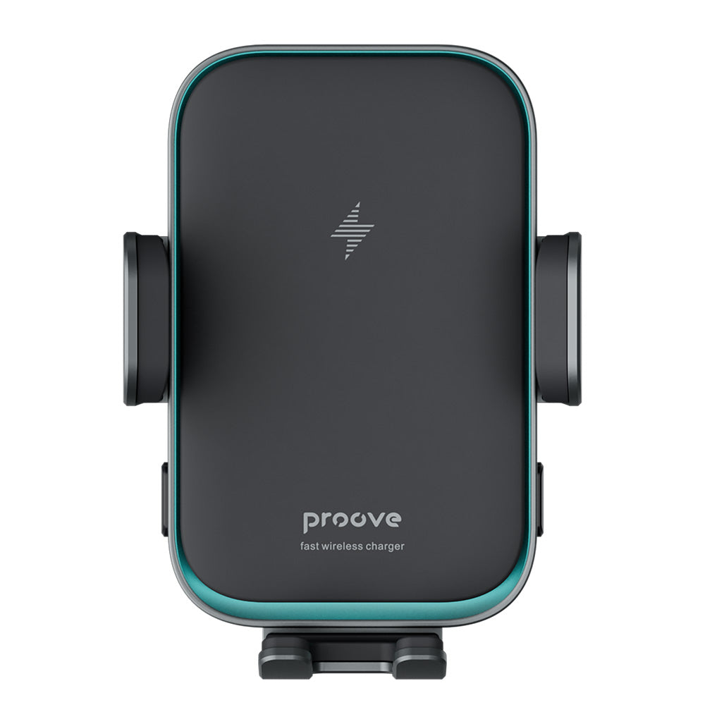 Proove Triple Clamp Pro Wireless Car Charger, 15W, 1.67A, Gray WHTP15010004