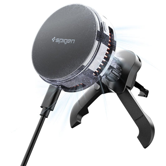 Bezdrátová autonabíječka Spigen Essential, 25W, 1.67A, Černá