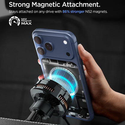 Bezdrátová autonabíječka Spigen Essential, 25W, 1.67A, Černá