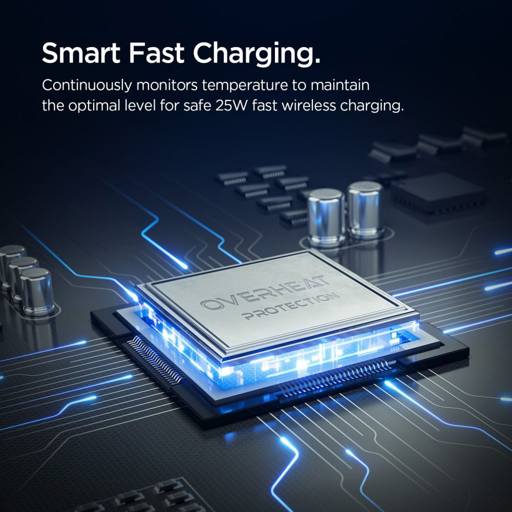 Bezdrátová autonabíječka Spigen Essential, 25W, 1.67A, Černá