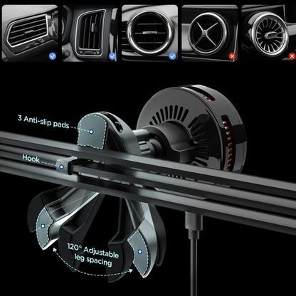 Bezdrátová autonabíječka Spigen Essential, 25W, 1.67A, Černá