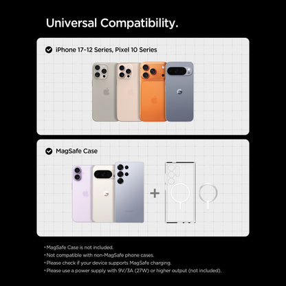 Bezdrátová autonabíječka Spigen EV15MAQ Essential, 15W, 1.67A, Černá ACP10513