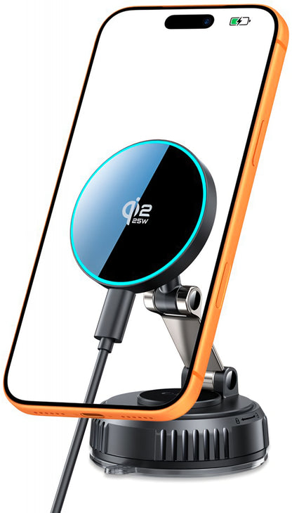 Tech-Protect MM25W-V8 Wireless Car Charger, 25W, Black