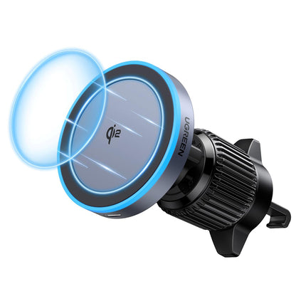 Bezdrátová autonabíječka UGREEN W708, 15W, 1.67A, černá